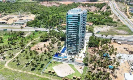 Apartamento com 4 dormitórios à venda, 222 m² por r$ 2.390.000,00 - guaxuma - maceió/al