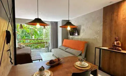 Apartamento com 1 dormitório à venda, 45 m² por R$ 390.000,00 - Pescaria - Maceió/AL