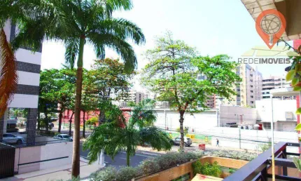 Apartamento com 3 dormitórios para alugar, 94 m² por r$ 5.500,00/mês - ponta verde - maceió/al