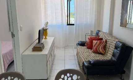Apartamento com 1 dormitório à venda, 40 m² por r$ 325.000,00 - jatiúca - maceió/al