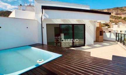 Cobertura com 4 dormitórios à venda, 239 m² - Charitas - Niterói/RJ