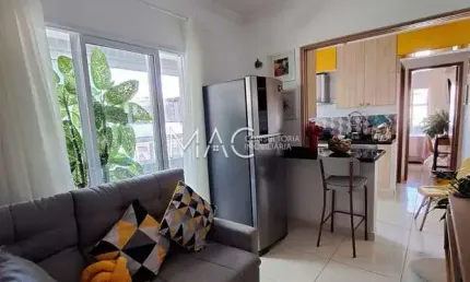 Apartamento com 1 quarto, boqueirão, praia grande - r$ 350 mil, cod: 630