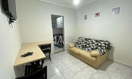 Kitnet com 1 quarto, Mirim, Praia Grande - R$ 190 mil, Cod: 561