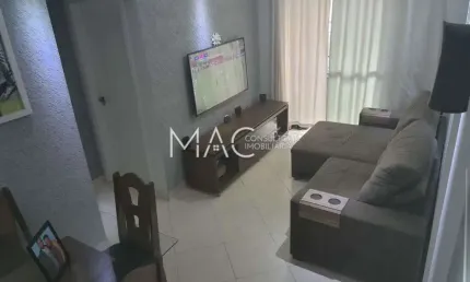 Apartamento com 1 quarto, Aviação, Praia Grande - R$ 330 mil, Cod: 763