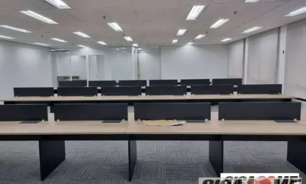 Conjunto comercial mobiliado para locação, 260m² - vila olímpia