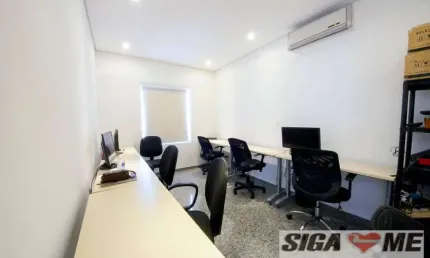 SALA COMERCIAL EM COWORKING NO BROOKLIN, ESPAÇO PARA 8 PESSOAS com 14m2.