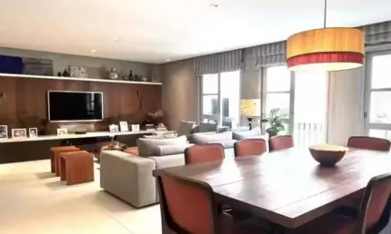 Apartamento totalmente reformado á venda, 167m² a.ú - jardim europa
