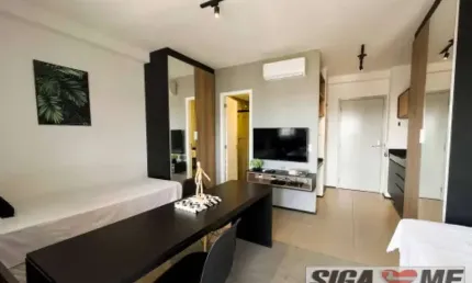 STUDIO V. MARIANA VENDA NOVO MOBILIADO (35M²Á.Ú) C/INQUILINO $ 590.000,00