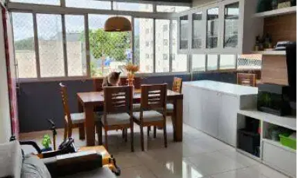 BROOKLIN VENDA 2DORMS ESPAÇOSOS 1 SUÍTE COZINHA AMPLA 1VG 102m2 $950.000,00