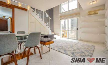 VL.NOVA CONCEIÇÃO LOCAÇÃO DUPLEX SUÍTE VARANDA 2VGS FIXAS 77m2 $7.000,00