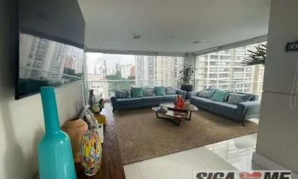 Campo belo venda/locação 4suítes ar condicionado 5vgs 380m2 $10.900.000