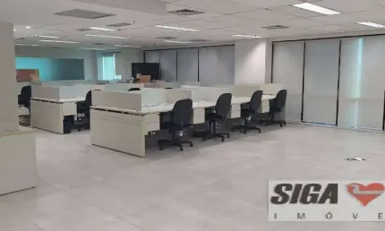 Indianópolis locação conj comercial mobiliado 4vgs 172m2 $22.000,00