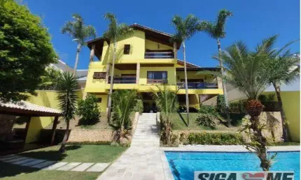 ARUJÁ LOCAÇÃO 4DORM 3 SUÍTES ESCRITÓRIO DESPENSA MOBILIADO 900m2A.Ú $30.000