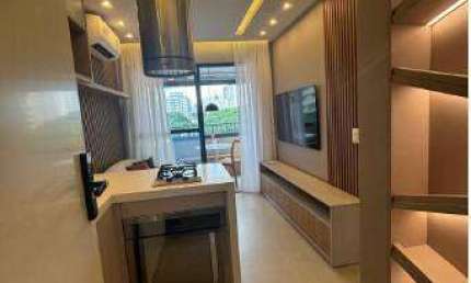 MOEMA LOCAÇÃO APTO 1 DORM MOBILIADO VARANDA 32m2 $5.000,00