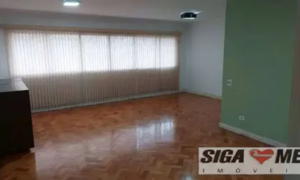 Apartamento em Campo Belo com 128m²/Locação R$5.500,00