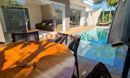 Casa venda cavalieri marília sp - 5 quartos 4 suítes piscina - imobiliária em marília pontual imóveis - alto padrão valor negociável