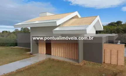 Casa condomínio green valley ? casas a venda em marília | pontual imóveis | imobiliaria marilia | terreno 2350m² | aceita permuta