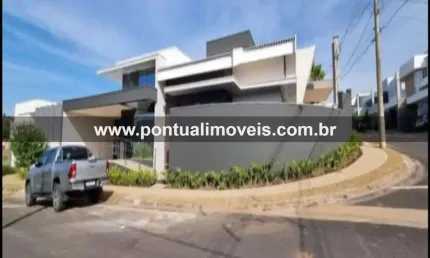 Casa à venda marília reserva esmeralda | casa com piscina 3 suítes churrasqueira | pontual imóveis marília luxo  de imóveis em marília