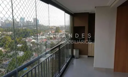 Apartamento à venda com 2 suítes, 2 vagas, varanda gourmet, em Alphaville