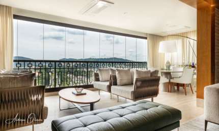 Apartamento mobiliado no residencial Atria Alphaville de altissimo padrão