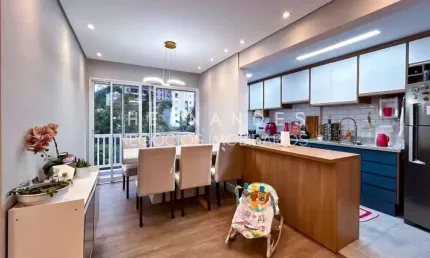 Apartamento à venda com 3 dormitórios, 1 suíte no centro de barueri