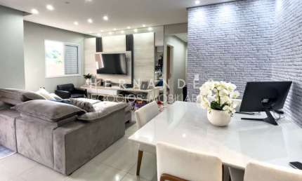 Apartamento Garden à venda com 2 dormitórios área gourmet com churrasqueira em frente ao Parque municipal Barueri.