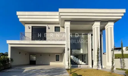Condomínio Itahyê com 5 Súites com closet + Escritorio e 489m² de Terreno em Alphaville