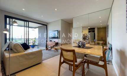 Present Alphaville mobiliado para locação com 85m² sendo 2 suítes