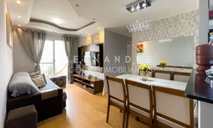 Apartamento de 3 Quartos com Suíte e Vaga em Jardim Tupanci, Barueri-SP  68m²  Lazer completo e ótima localização