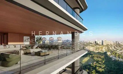 Infinity Alphaville com 218m² sendo 4suítes e 4 Vagas para carro