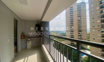 Condomínio Bonnard 307 Alphaville apartamento com 88m² 2dorm sendo 1 suíte e 2 vagas