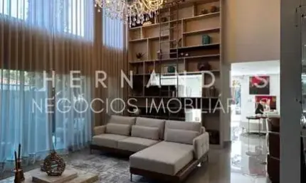 Casa de Luxo à Venda em Tamboré - 4 Suítes, 7 Banheiros, 400m² - Residencial 10 - Alphaville, Santana de Parnaíba-SP