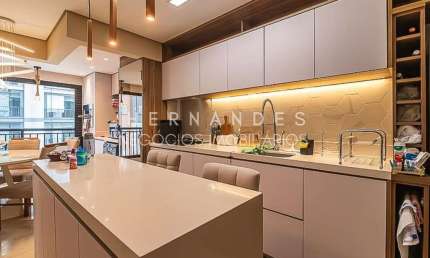Apartamento à venda em Barueri-SP, Alphaville Empresarial: 2 quartos, 1 suíte, 2 salas, 2 banheiros, 1 vaga, 65m². Venha conferir!