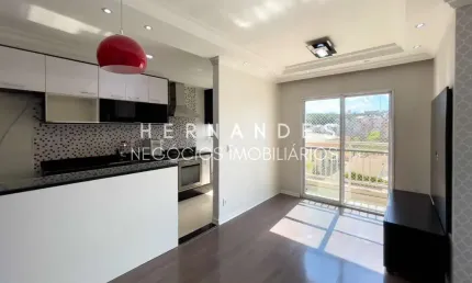 Apartamento de 2 quartos no Parque Viana, Barueri-SP: Venda ou Locação! 2 salas, 1 banheiro, 1 vaga, 55m². Imperdível!