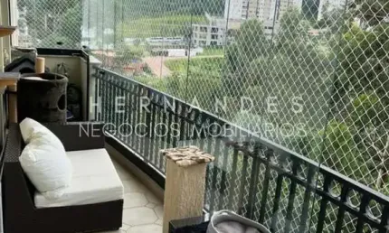 Condomínio parque tamboré 139m² sendo 3 suítes (sendo 1 master com closet) e 2 vagas em alphaville