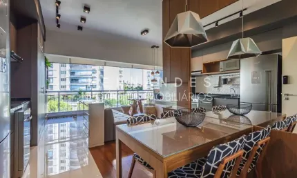 Imperdível oportunidade: Apartamento à venda em Tamboré, Santana de Parnaíba-SP! 2 quartos, 2 suítes, 3 salas, 2 banheiros, 1 vaga, 50,06m².