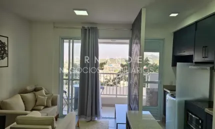 Apartamento para locação na vila nilva, barueri-sp: 1 quarto, 2 salas, 1 banheiro, 1 vaga de garagem!