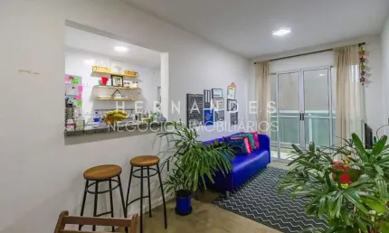 Oportunidade única: Apartamento à venda em Barueri-SP, Jardim Timbauhy/Aldeia, 2 quartos, 1 suíte, 2 salas, 1 vaga, 52m² de área.