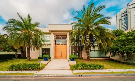 Residência exclusiva em alphaville - projeto leonice alves  1.160 m² construídos  porteira fechada: oportunidade única em -sp!