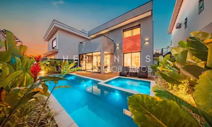 Casa de alto padrão em alphaville - modernidade e sofisticação em cada detalhe - 4 quartos, 4 suítes - visite agora!