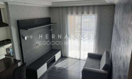 ALUGUEL RÁPIDO! Apartamento Mobiliado - Condomínio Alphaview - Barueri (Último Andar)