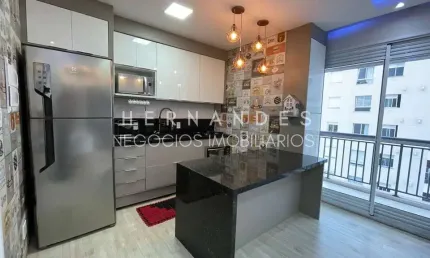 Imóvel impecável: apartamento para venda ou locação em barueri-sp, jardim tupanci - 1 quarto, 1 sala, 1 banheiro, 1 vaga - 46m².