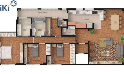 Apto a venda, c/143 m AU, c/ 3 dorm., sendo 1 suíte, 2 vagas. Higienópolis.