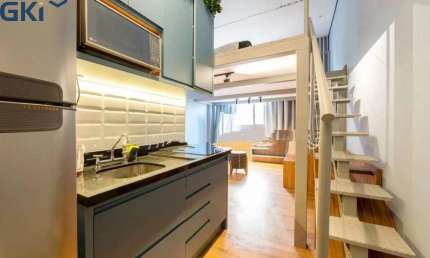 Apartamento com 1 quarto para alugar na Rua Harmonia, 1251, Vila Madalena, São Paulo