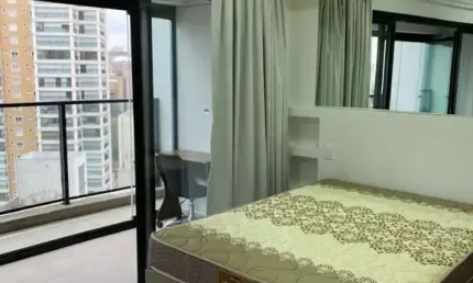 Apartamento com 1 quarto para alugar na Avenida Açocê, 50, Moema, São Paulo