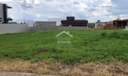 Terreno com 311m² no condomínio evidencias em indaiatuba/sp