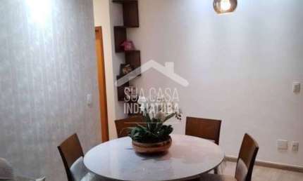 Apartamento de 85m no centro de Indaiatuba no ed. Kelen