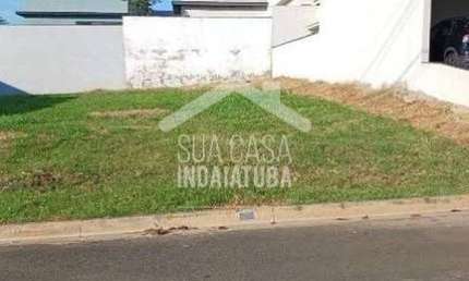 Terreno plano com 305m² no condomínio Piemonte - Indaiatuba/SP