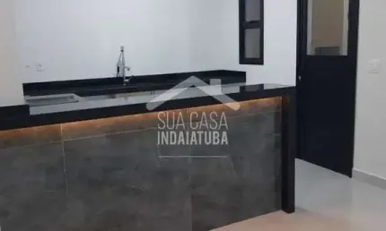 Casa 3 dormitórios sendo uma suíte com closet no jardim regente - indaiatuba
