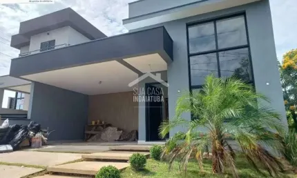 Casa térrea com 3 suítes sendo 1 com closet no condomínio Park Gran Reserve